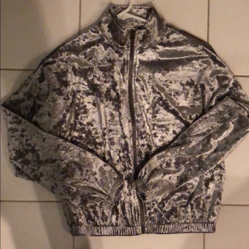 Silver light soft jacket